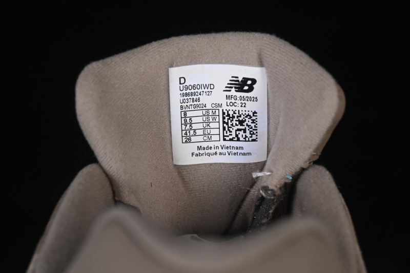 New Balance 9060 Retro Running Shoes with ABZORB Cushioning - U9060IWD