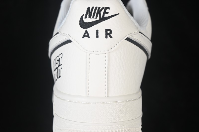 Nike Air Force 1 '07 Low Casual Sneakers in Milk White with Full-Length Air Cushion - MM5288-072