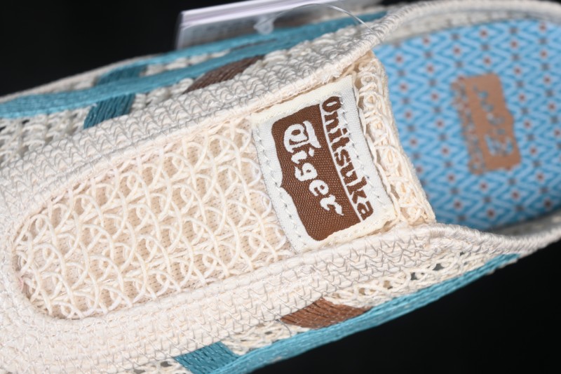 Onitsuka Tiger Mexico 66 Sabot Breathable Mesh Slip-On Half-Shoe - 1183C208-100