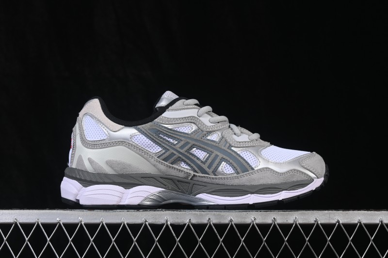 Asics Gel-Kayano Retro Running Shoes with Breathable Suede and Mesh Upper - 1201A789-102