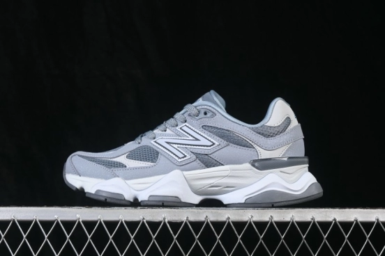 New Balance 9060 Series Retro Casual Running Shoes with ABZORB Cushioning - U9060FGG