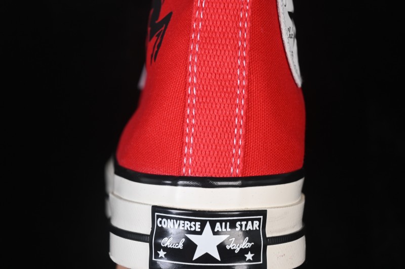 Converse Chuck 1970s Year of the Horse Limited Edition Classic Graffiti Vulcanized Canvas Sneakers - 164944C