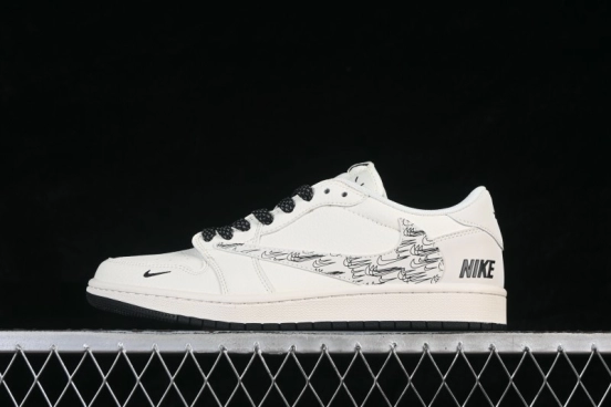 Nike Air Jordan 1 Low Retro Basketball Shoes with Premium Leather and Custom Detailing - HH7518-091