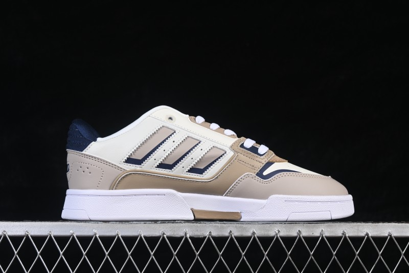 Adidas Originals Drop Step Low 2.0 Basketball-Style Campus Casual Skateboarding Shoes - IG4334
