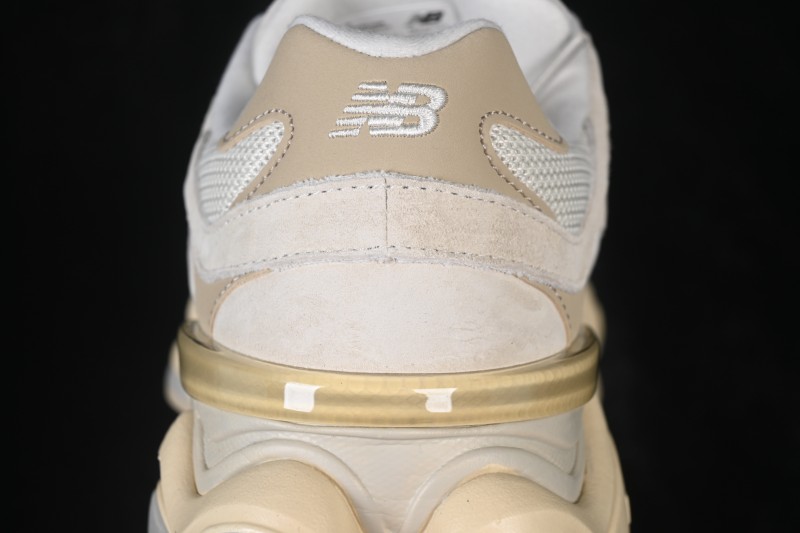 New Balance 9060 Retro Running Shoes with ABZORB Cushioning and Mesh Suede Upper - GC9060JAM