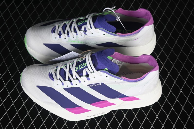 Adidas Adizero Adios 4 Lightweight Breathable Low-Top Running Shoes for Men - JR1656