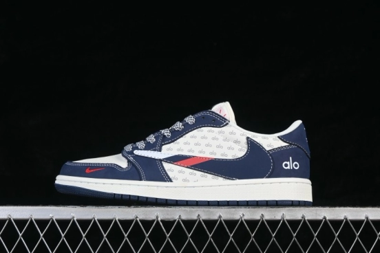 Jordan Air Jordan 1 Low OG SP Travis Scott x Fragment Design Collaboration Casual Sneakers - DZ2688-012