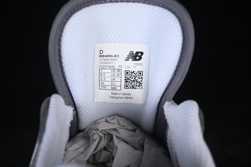 New Balance 480 Lifestyle Skateboarding Shoes with Classic Retro Design - BB480LEC
