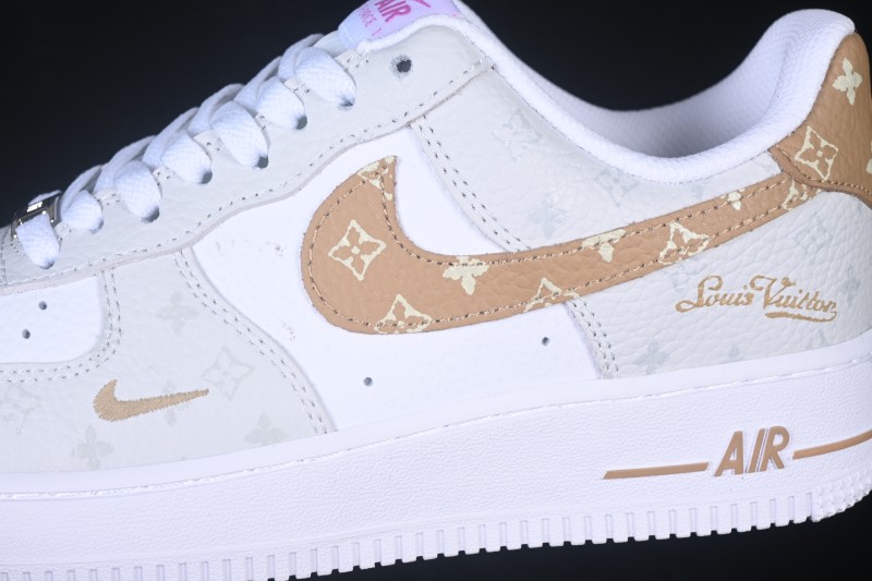 Nike Air Force 1 '07 Low Casual Skateboarding Shoes with Full-Length Air Cushion - IV5732-100