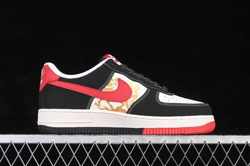 Nike Air Force 1 '07 Low Chinese New Year Year of the Horse Edition Skateboarding Shoes with National Style Design - QW5288-121