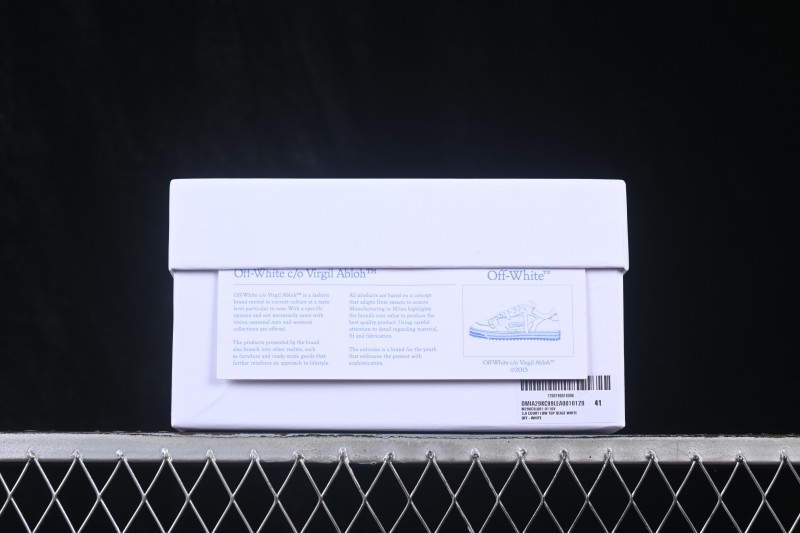 Off-White 3.0 Court Leather Low-Top Lace-Up Skateboarding Shoes White - AJD4