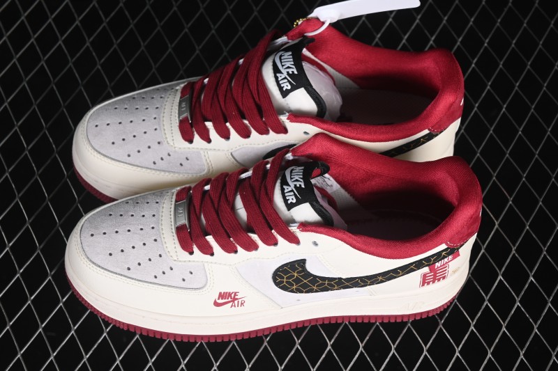 Nike Air Force 1 '07 Low Chinese New Year White Red Casual Sneakers - JP2026-150