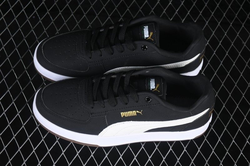 Puma Caven 2.0 Low-Top Campus Lifestyle Sneakers with Classic Leather Upper - 394666-01