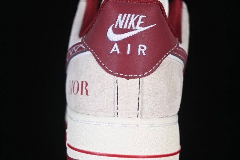 Nike Air Force 1 '07 Low Collaboration Skateboarding Shoes with Full-Length Air Cushion - SY1388-028