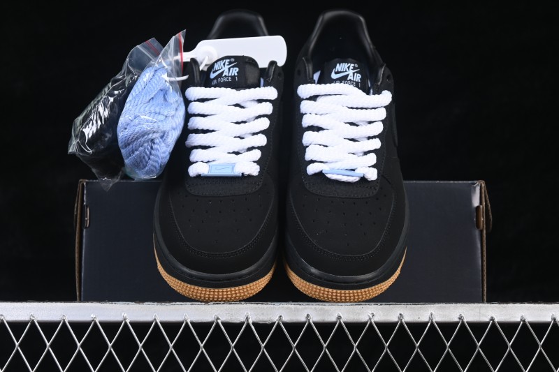 Nike Air Force 1 '07 Low Casual Skateboarding Shoes with Full-Length Air Cushion - IQ9770-001