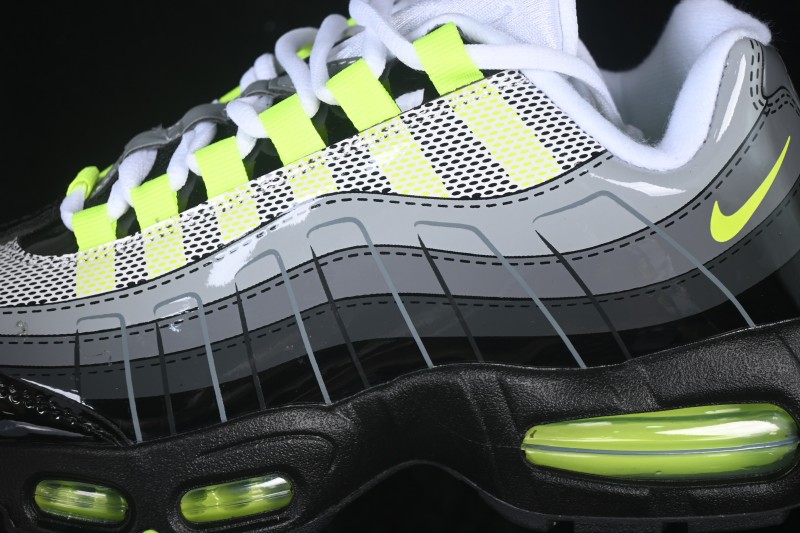 Nike Air Max 95 x Lego Retro Running Shoes with Visible Air Cushioning - IO4801-002