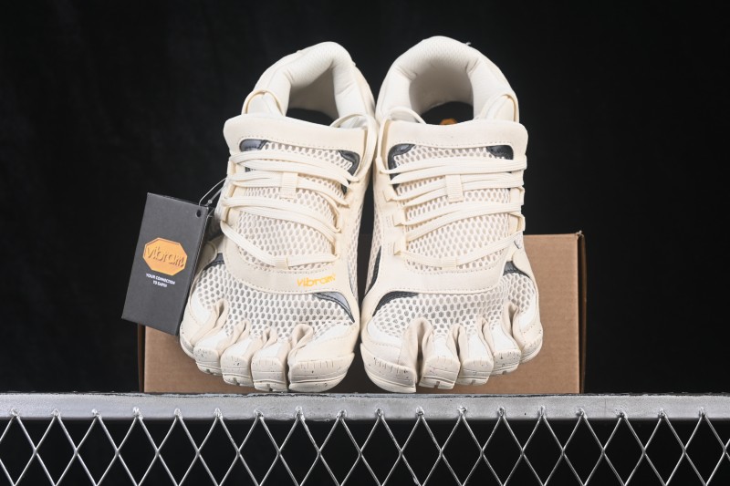 Vibram Roadaround 2 Barefoot Squat Support Quick-Dry Sports Five-Finger Shoes - 25M1802 Lvory/Reflective