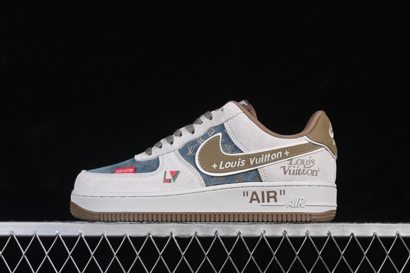 Nike Air Force 1 '07 Low Sneakers with Air-Sole Cushioning and Retro Design - DD1982-346