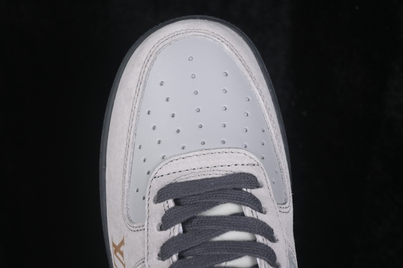 Nike Air Force 1 '07 Low Basketball Shoes with Full-Length Air Cushion - KD1688-010