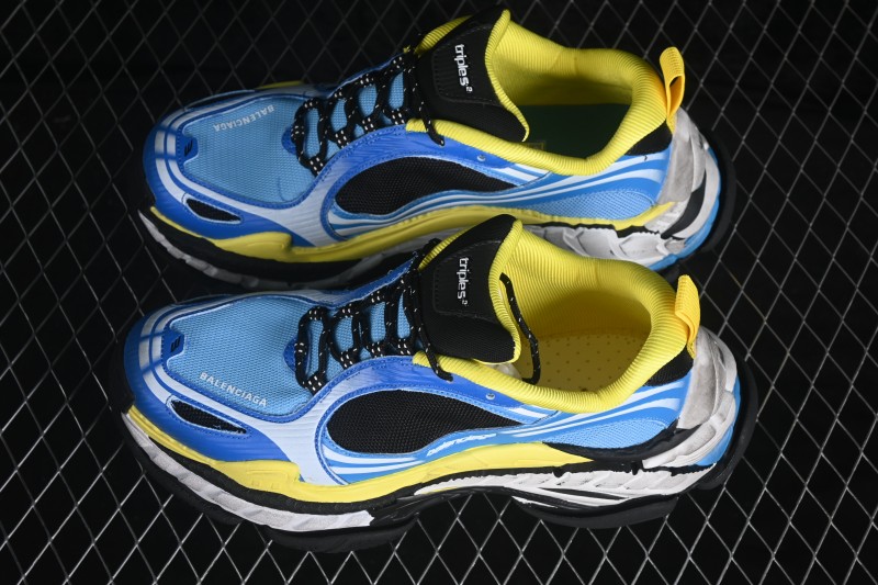 Balenciaga Triple S 2 Gradient Mesh Running Shoes with Multilayer Sole - WTRS24497