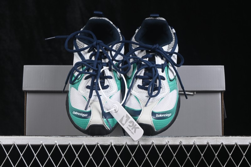 Balenciaga Radar Sneaker Round Toe Lace-Up Lifestyle Shoes with Track Sole - WSTGL1031