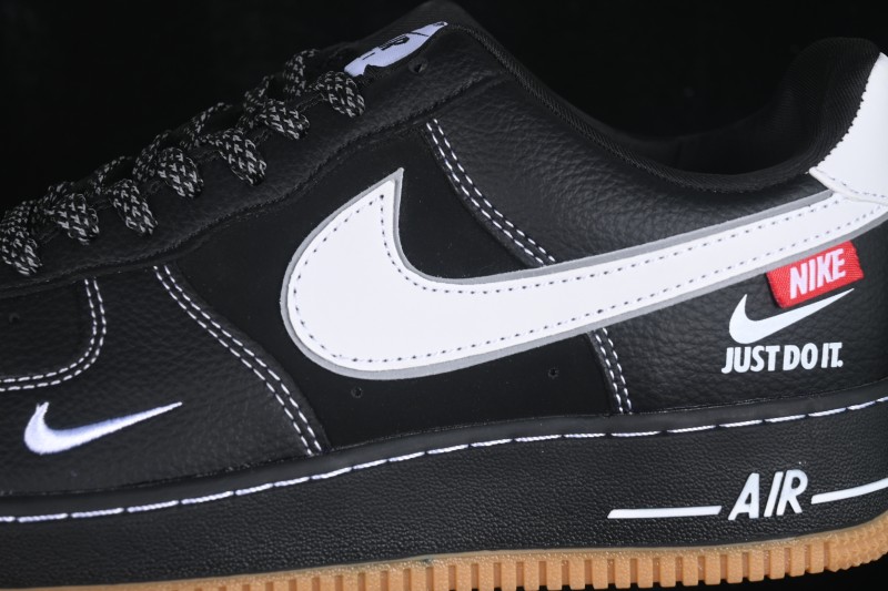 Nike Air Force 1 '07 Low Collaboration Skateboarding Shoes with Full-Length Air Cushion - DD1982-367