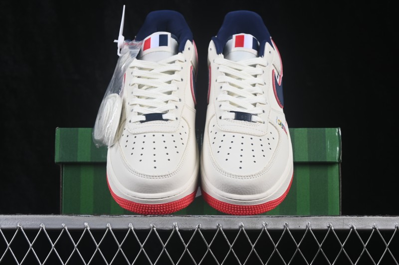 Nike Air Force 1 '07 Low World Cup Theme Air Force One Low-Top Casual Skate Shoes - DD1982-372