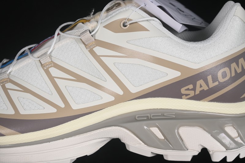 Salomon XT-6 Advanced Trail Running Shoes with Agile Chassis System and Breathable Mesh - 477377-33