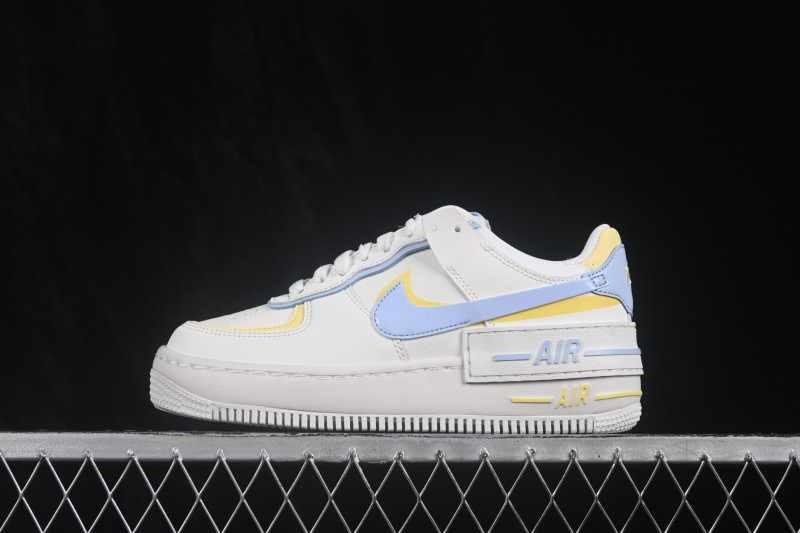 Nike Air Force 1 Shadow Lightweight Elevated Low-Top Casual Sneakers - DZ1847-118