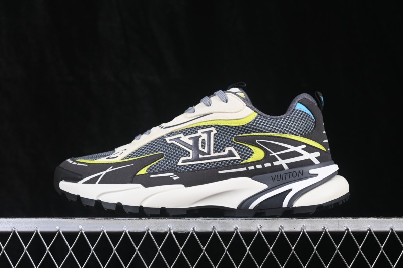 LV Tatic Runner Louis Vuitton Casual Running Shoes with Breathable Mesh and Tech Fabric - W.F6