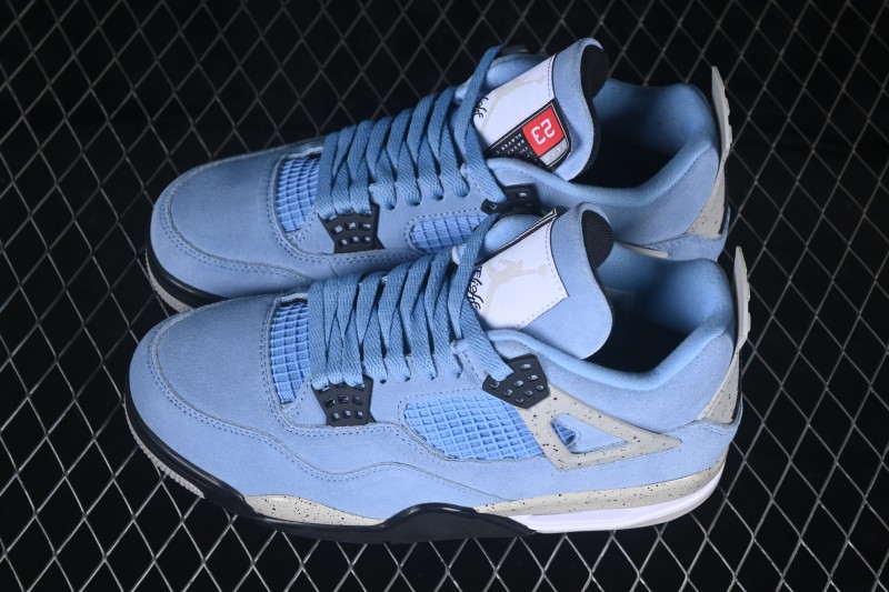 Nike Air Jordan 4 Retro University Blue Basketball Shoes - CT8527-400
