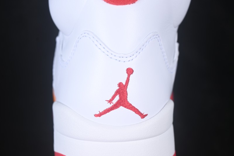 Air Jordan 5 Retro Sunset White Orange Red - IV5678-102