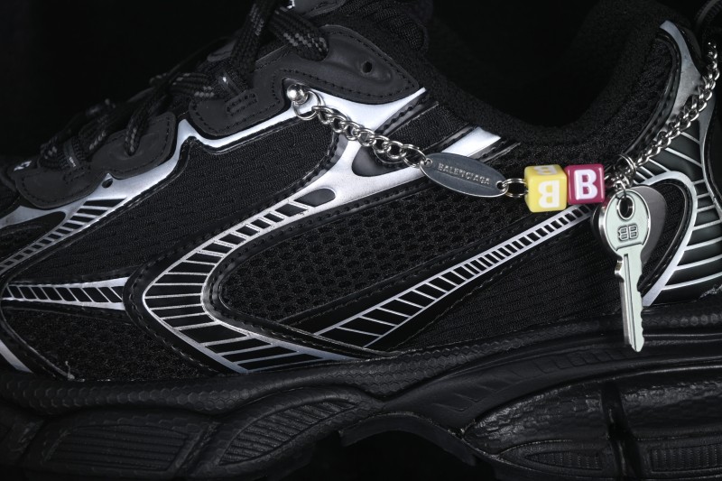 Balenciaga 3XL Extreme Laces Trendy Running Shoes - W3XCW1000