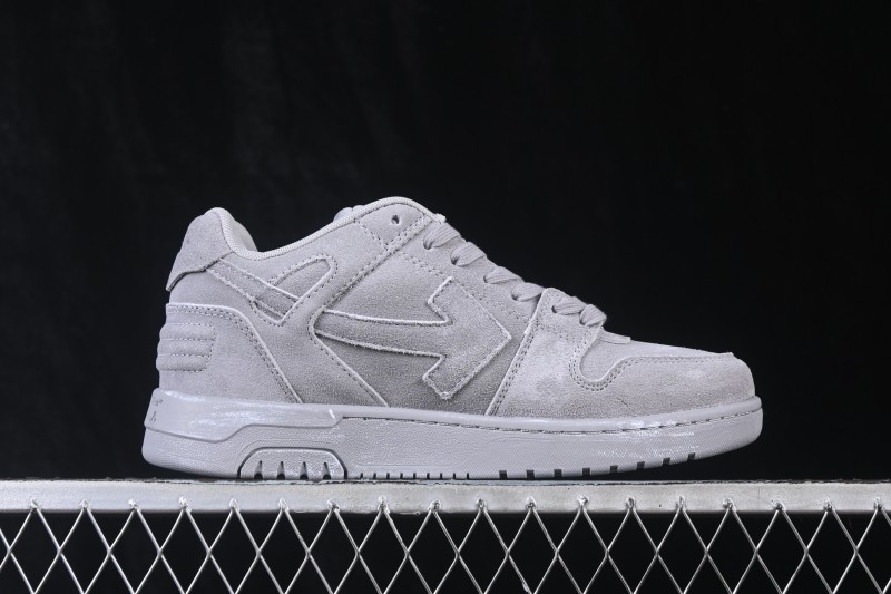 Off-White Out Of Office Low-Top Sneakers Space Grey - AJD4