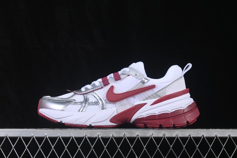 Nike V2K Run Retro Low-Top Running Shoes with Cushioning and Anti-Slip - FD0736-118
