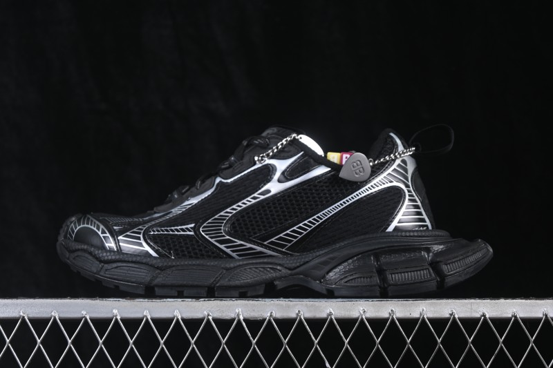 Balenciaga 3XL Extreme Laces Trendy Running Shoes - W3XCW1000