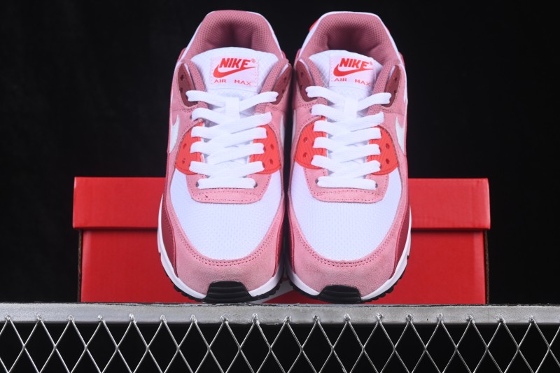 Nike Air Max 90 Retro Running Shoes with Air Cushion - DM0029-600