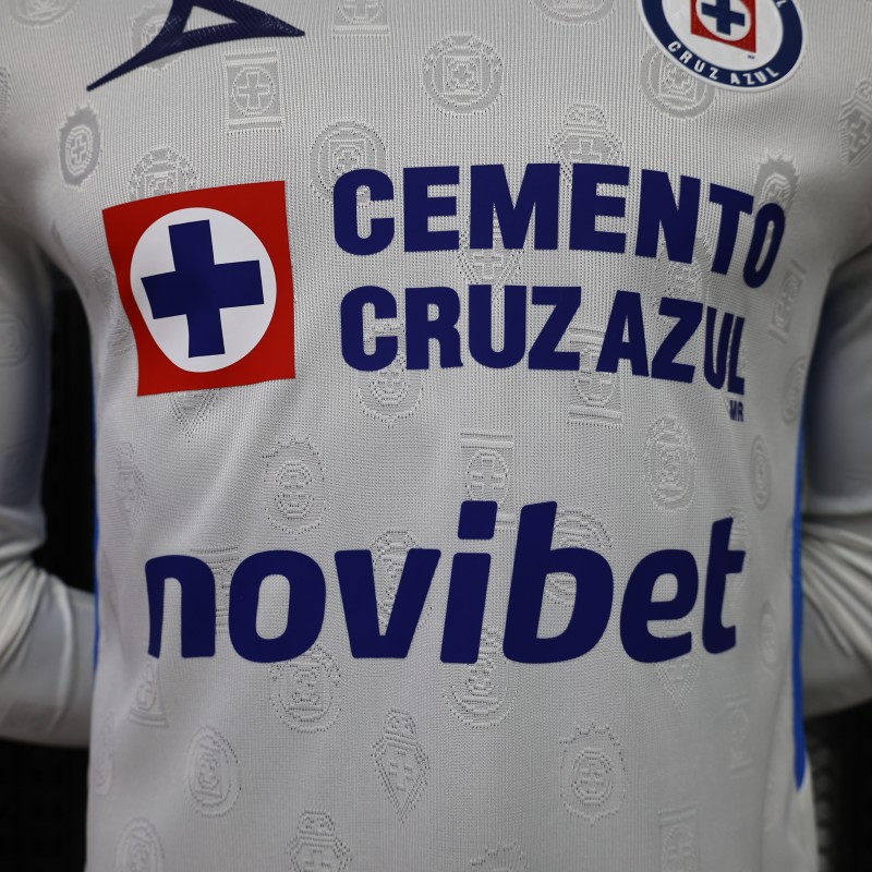 Player Version 26/27 Cruz Azul Away Long Sleeve Jersey