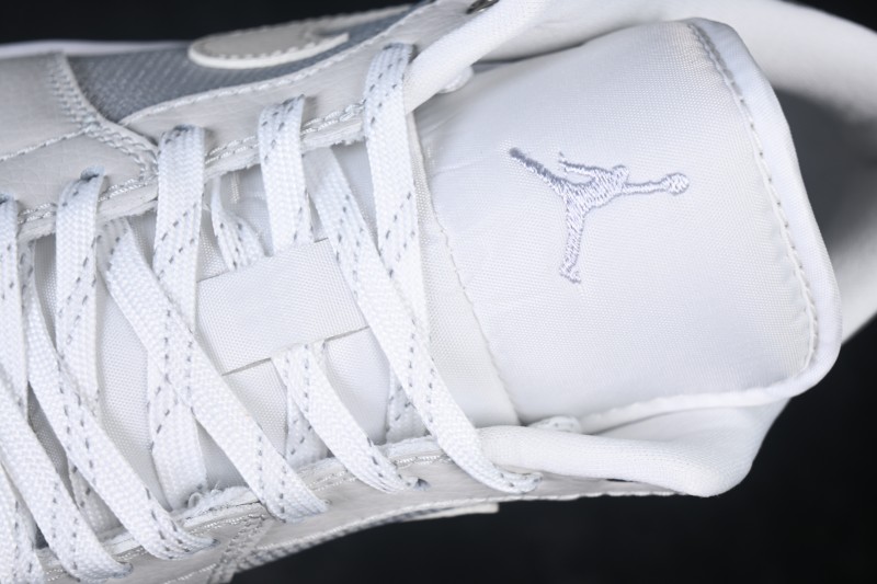 Nike Air Jordan 1 Low AJ1 Light Grey Colorblock Low-Top Retro Culture Basketball Shoes - IO2049-100