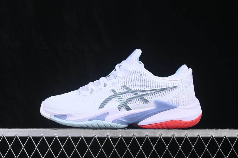 Asics Court FF 3 Retro Breathable Cushioned Casual Running Shoes - 1042A220-107