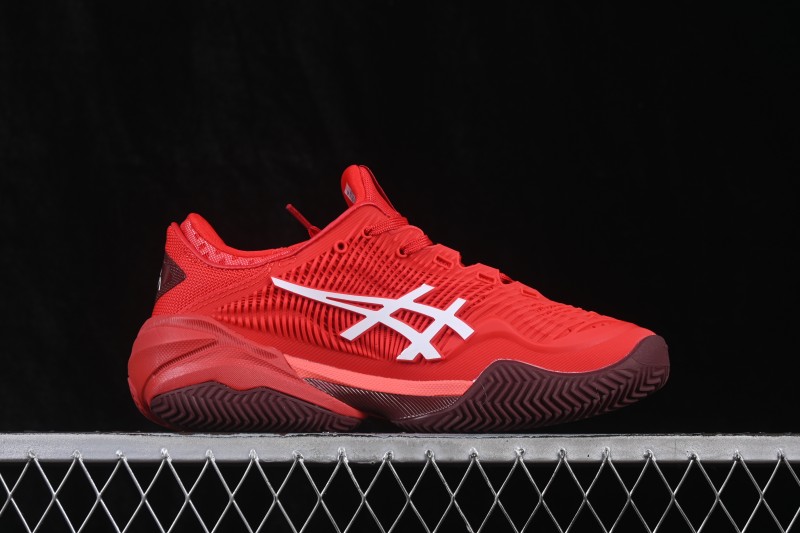 Asics Court FF 3 Novak Retro Breathable Cushioned Casual Running Shoes - 1041A362-962