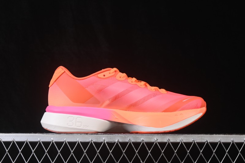 Adidas Adizero Boston 13 Breathable Low-Top Running Shoes - LB8524