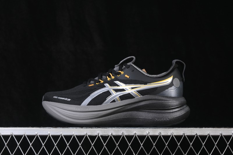 Asics Gel-Nimbus 28 Retro Breathable Casual Running Shoes with Cushioning - 1011C343-001