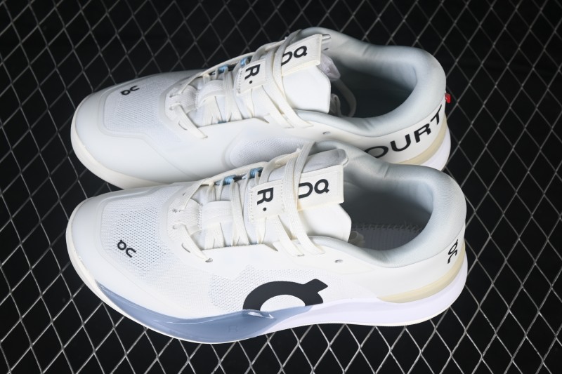 On The Roger Pro 3 Comfortable Anti-Slip Durable Low-Top Casual Running Shoes - 3WG10315153 Ivory Wash