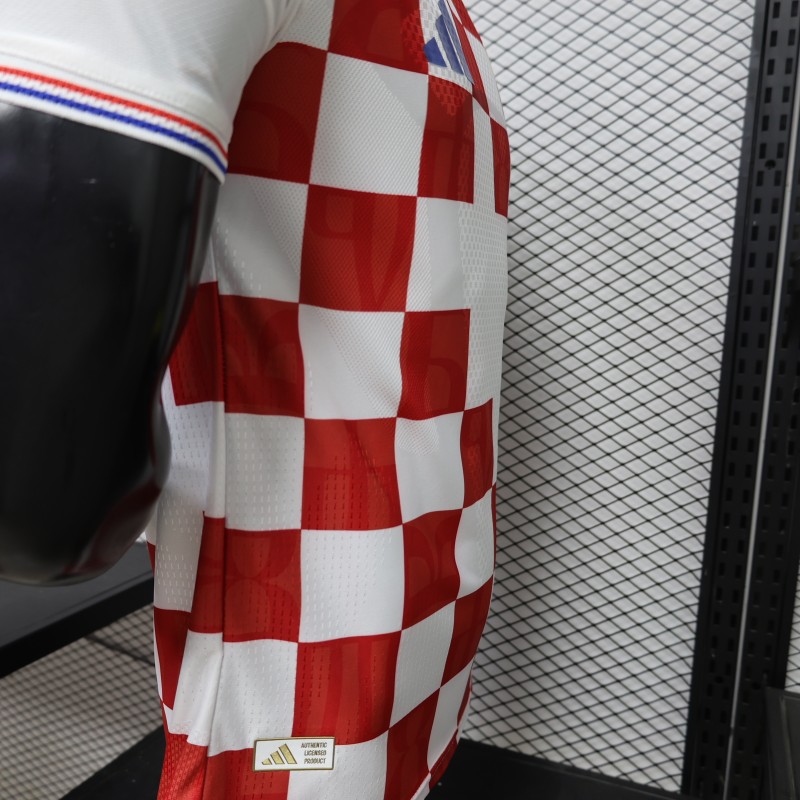Player Version 26/27 Croatia Home Red White Jersey