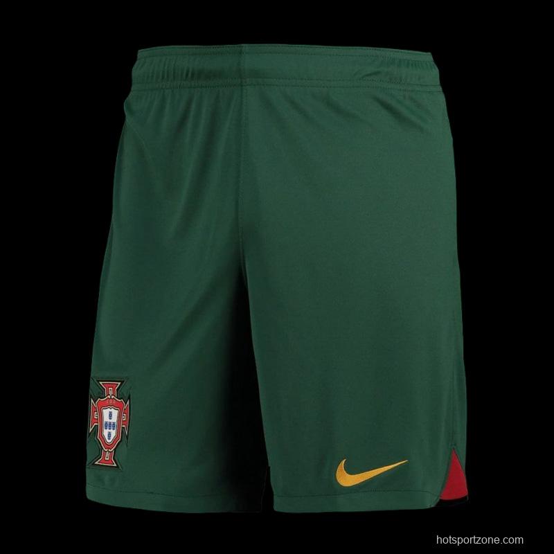 2022 Portugal Shorts Green