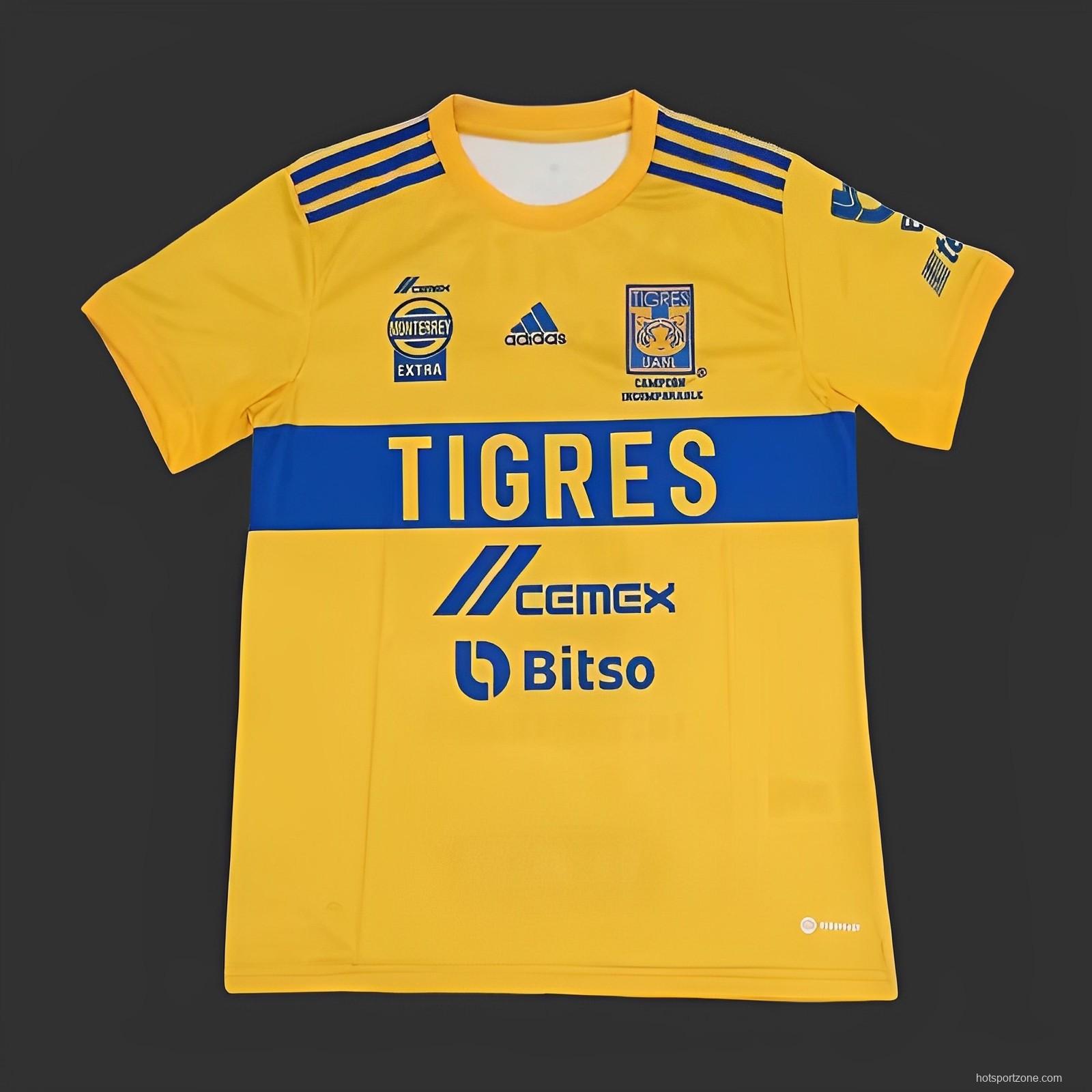 23/24 Tigres UANL Campeon Incomparable Home Jersey