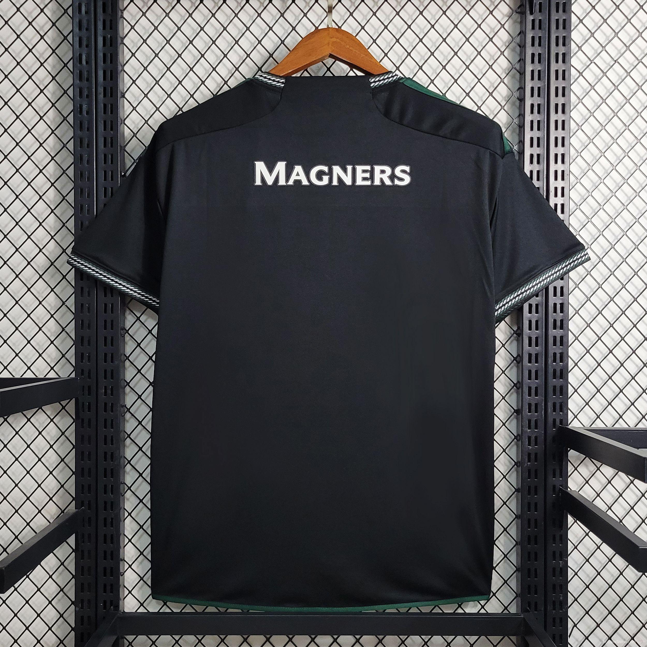 23/24 Celtic Away Black Jersey