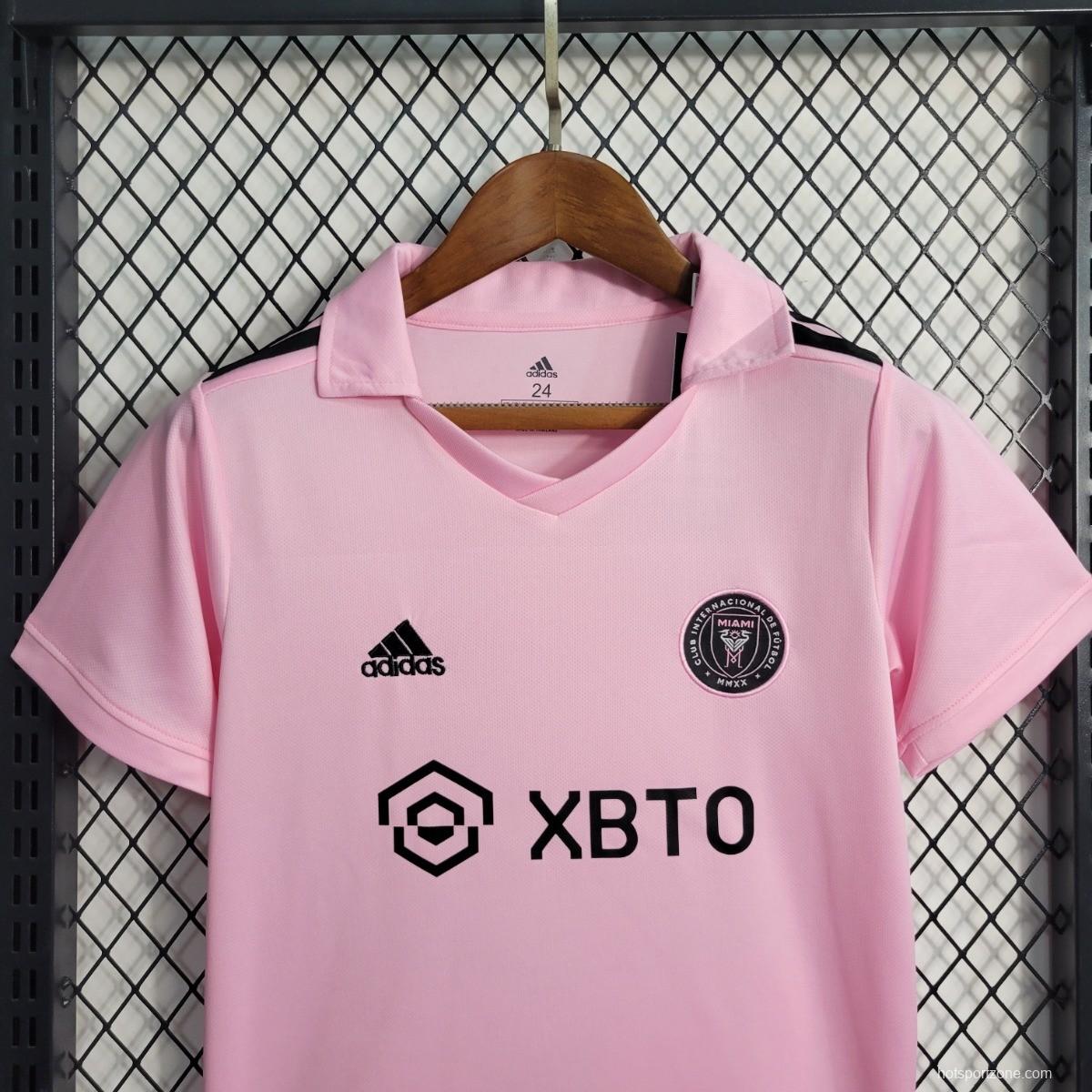 23/24 Kids Inter Miami MESSI Home Jersey
