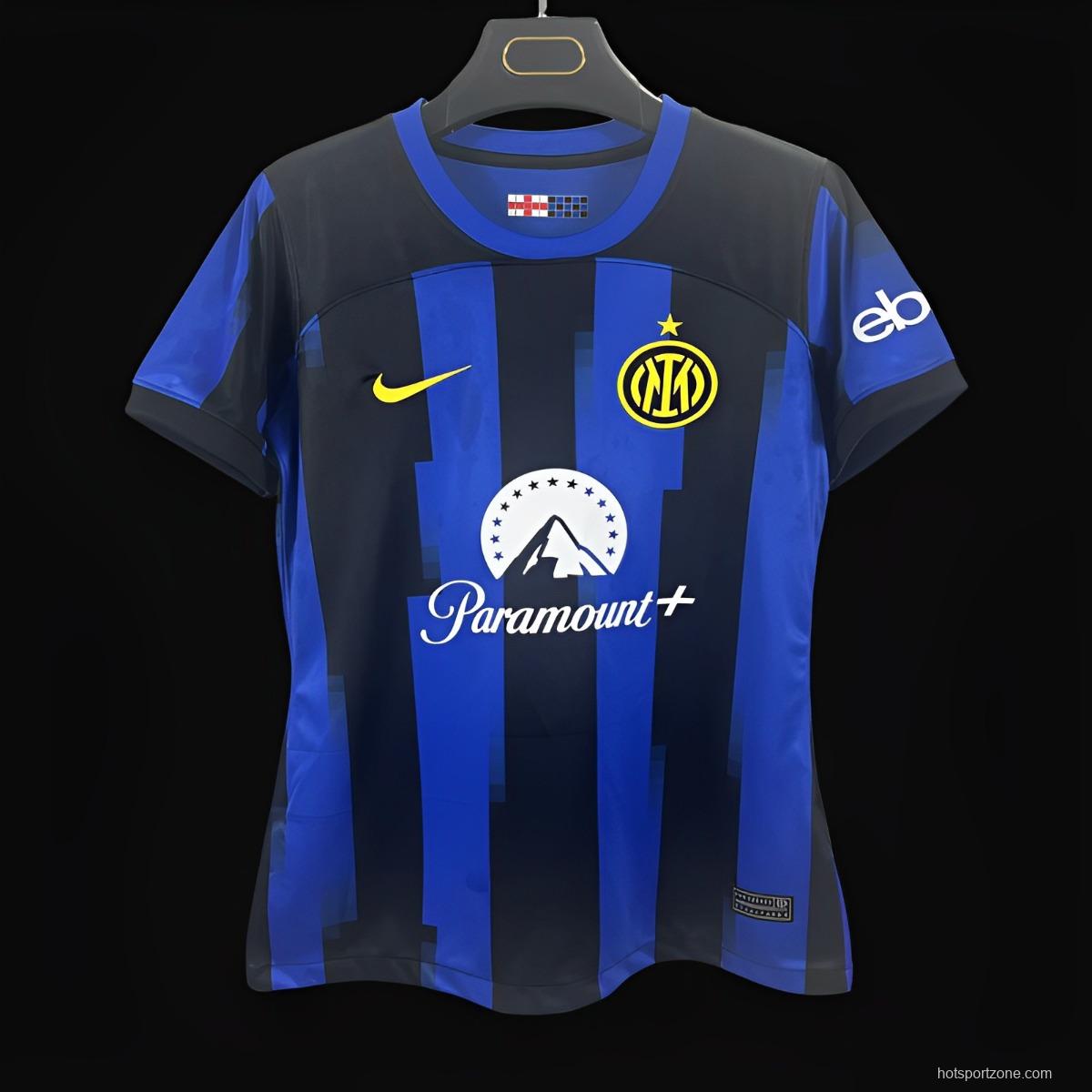 23/24 Women Inter Milan Home Jersey